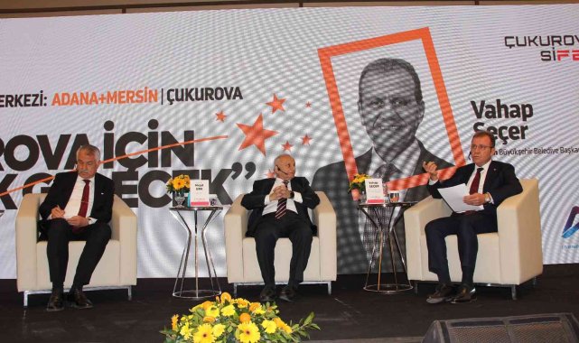 Başkan Seçer ve Başkan Karalar, Mersin ve Adana'nın kentin güç birliği için bir araya geldi