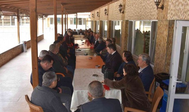 Başkan Tulup mahalle muhtarlarıyla buluştu