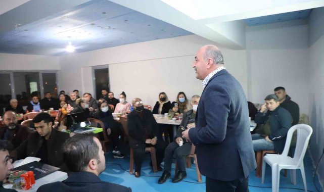 Başkan Türkyılmaz 'halk toplantıları'nda projelerini anlatıyor