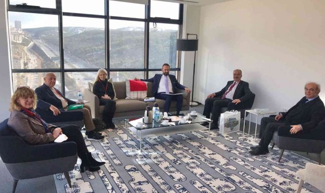 Başkan Türkyılmaz, Ankara'da büyükelçilerle bir araya geldi