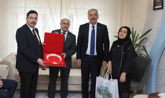 Başkan Türkyılmaz'dan şehit ailelerine vefa