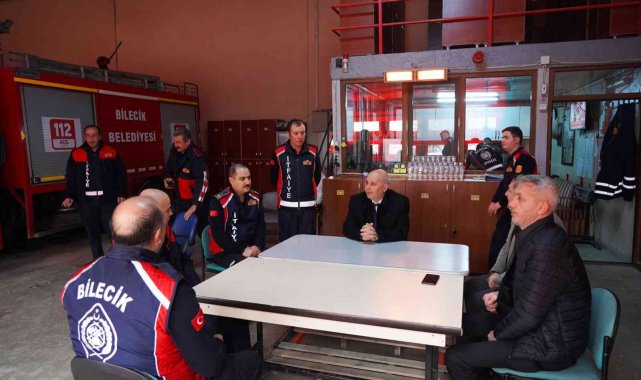 Başkan Vekili Tüfekçioğlu, İtfaiye ve Fen İşleri müdürlükleri personeliyle bir araya geldi