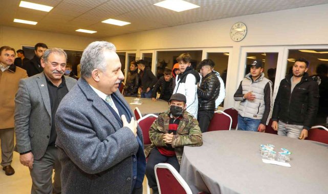 Başkan Yalçın, Çatakdereli gençlerle