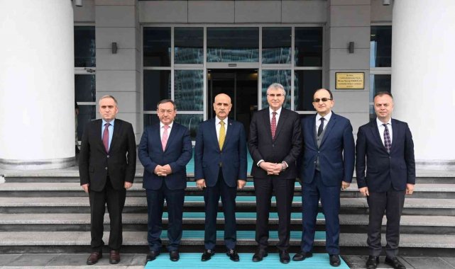 Başkan Yüce'den Bakan Kirişçi'ye hayırlı olsun ziyareti