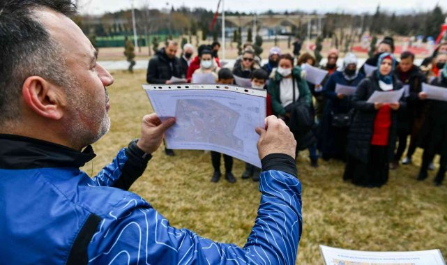 Başkent'te oryantiring etkinliğine büyük ilgi