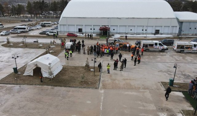Bayburt'ta deprem tatbikatı