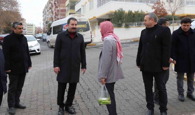 Baydilli sabah mesaisine mahalle gezileri ile başladı