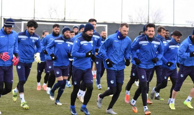 BB Erzurumspor, Samsunspor maçı hazırlıklarını sürdürdü