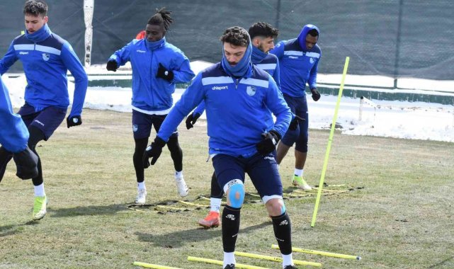BB Erzurumspor, Yılport Samsunspor maçı hazırlıklarını sürdürdü