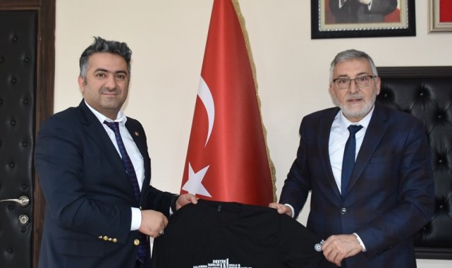 BEBKA Genel Sekreteri Durak&#039;tan Başkan Bozkurt&#039;a ziyaret