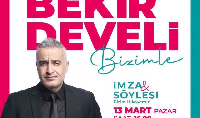 Bekir Develi ile Bizim Hikayemiz, Kepez Kitap Fuarı'nda