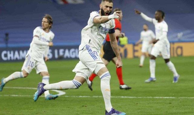 Benzema hat-trick yaptı, Real Madrid tur biletini kaptı