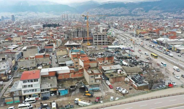 Beşyol&#039;a değer katacak yıkımlar sürüyor