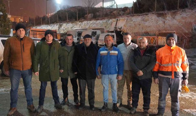 Bilecik&#039;te karla mücadele çalışmaları devam ediyor