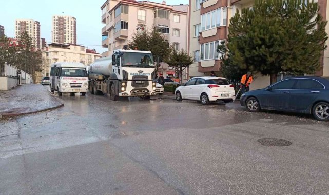 Bilecik'te ramazan öncesi tüm cadde ve sokaklarda yıkandı