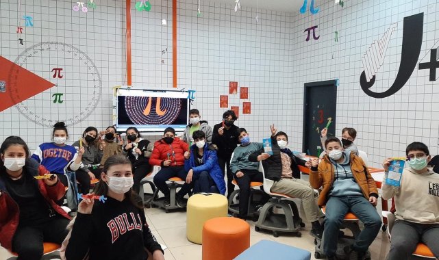 Bilim Pursaklar Matematik Atölyesi öğrencilerinin &#039;Pi Günü&#039; etkinliği