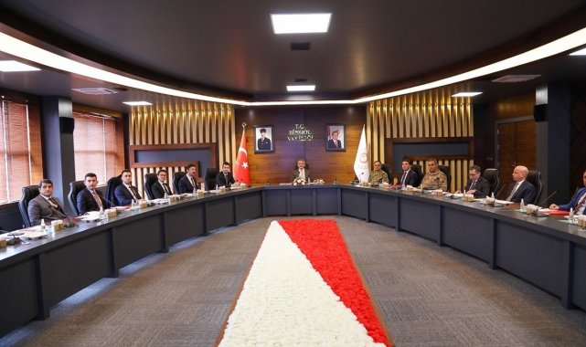 Bingöl'de 'İl Güvenlik ve Asayiş Koordinasyon Toplantısı' yapıldı
