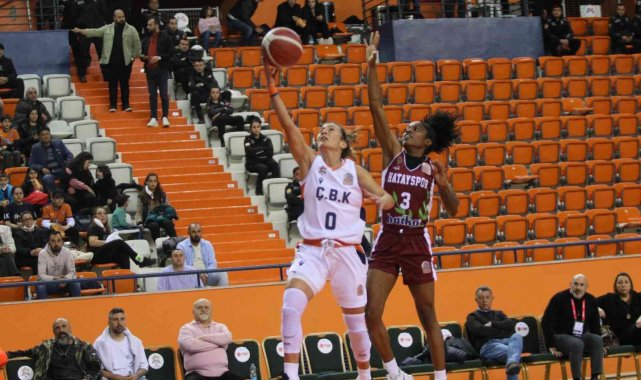Bitçi Kadınlar Türkiye Kupası: Çukurova Basketbol Mersin Yenişehir Belediyesi: 81 - Hatayspor: 58
