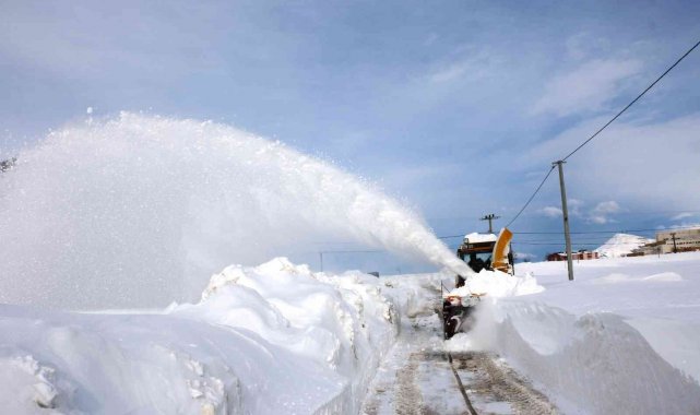 Bitlis&#039;te 168 köy yolu ulaşıma kapandı