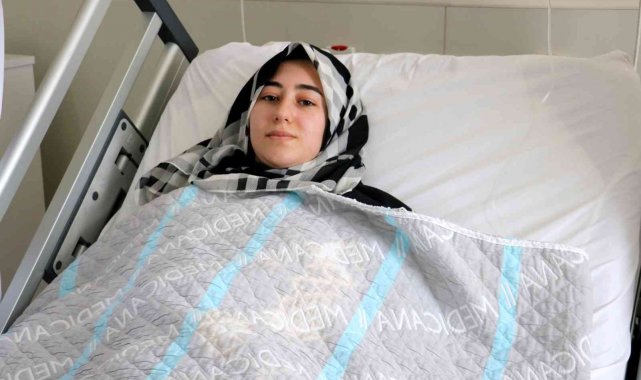 Bitmek bilmeyen ağrılarının nedeni karpuz büyüklüğündeki kist çıktı