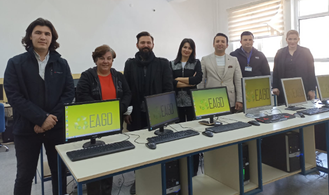 Bodrum’da Elektronik Atıklar Bilgisayara Dönüştü