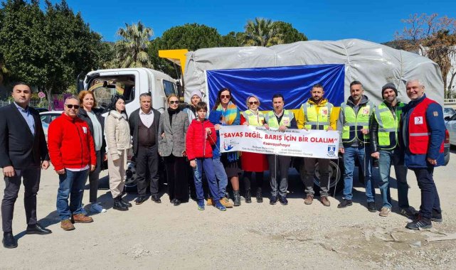 Bodrum, Ukrayna için seferber oldu
