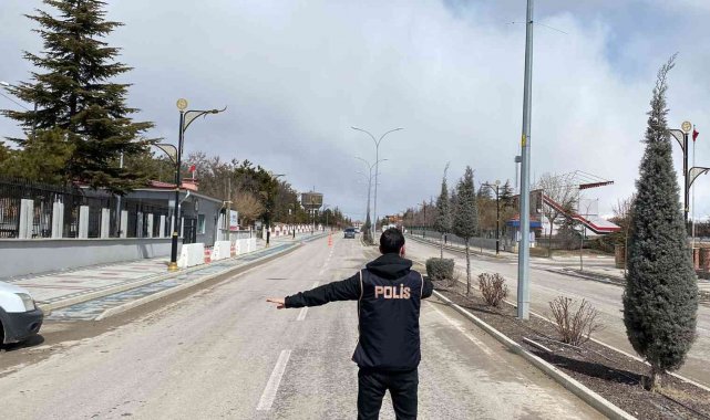 Bolvadin'de huzur ve asayiş uygulaması