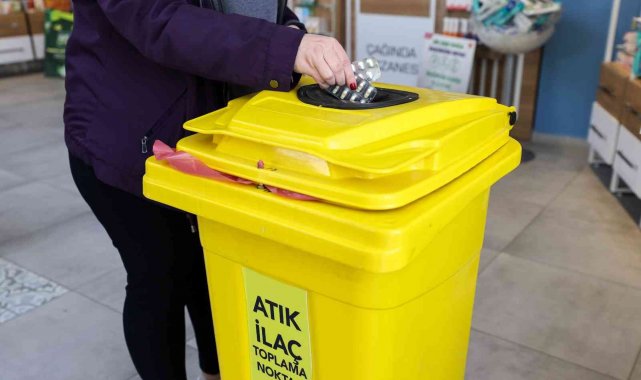 Buca'da atık ilaçların toplanması için hazırlanan proje ilgi gördü