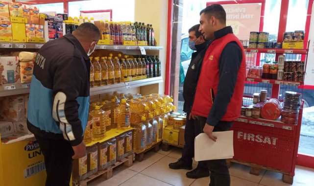 Bulanık'ta gıda ürünleri denetimi