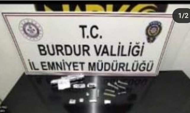 Burdur'da narkotik ekiplerinden uyuşturucuya geçit yok