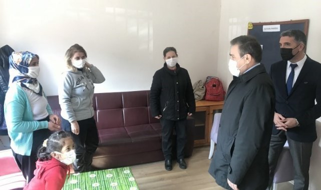 Burhaniye Kaymakamı Memiş, Pelitköy Mahallesini ziyaret etti