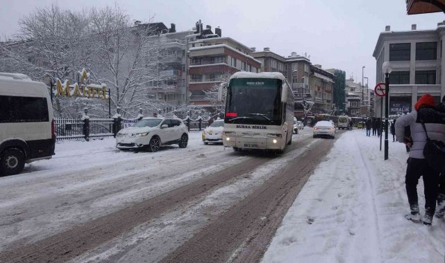 Bursa Büyükşehir'den kar uyarısı