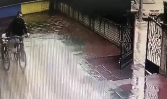 Bursa'da çaldığı bisikleti bisiklet sürerek götürdü