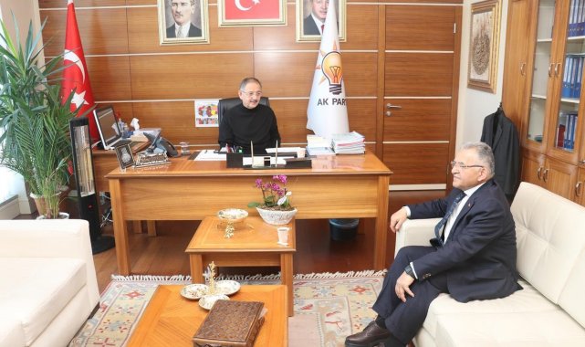 Büyükkılıç&#039;tan Ankara temasları