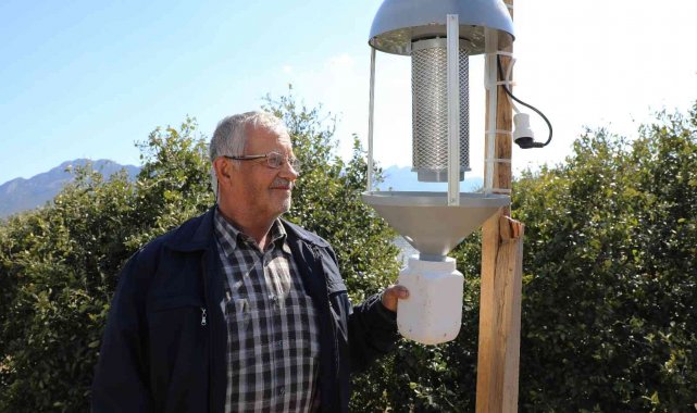 Büyükşehir domates güvesine 'ışık tuzak' kurdu