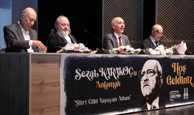 Büyükşehir Şair Sezai Karakoç&#039;u andı