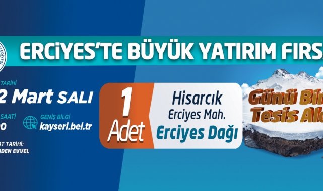 Büyükşehir'den ihale