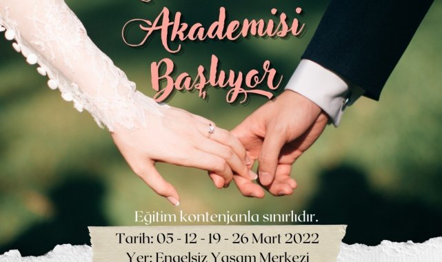 Büyükşehir'in 'Mutlu Evlilik Akademisi' başlıyor