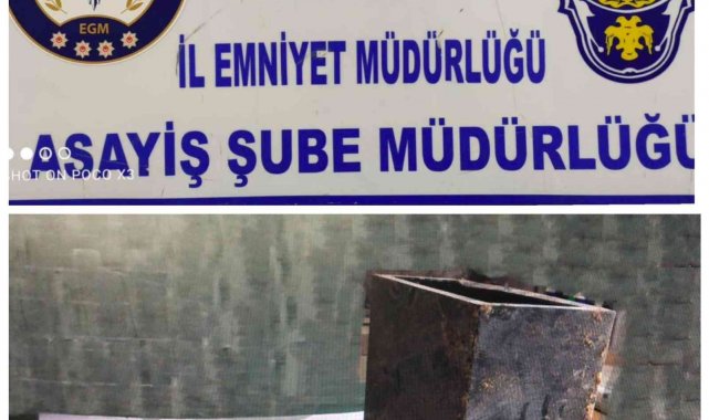 Çalınan 61 bin Euro'luk kasa bahçede gömülü bulundu