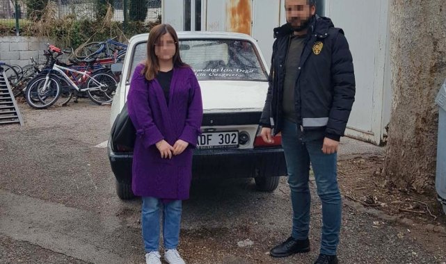 Çalınan otomobil bulunarak sahibine teslim edildi