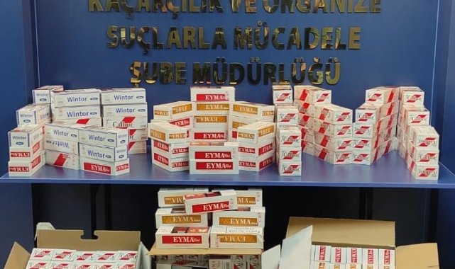 Çankırı&#039;da 52 bin kaçak makaron ele geçirildi