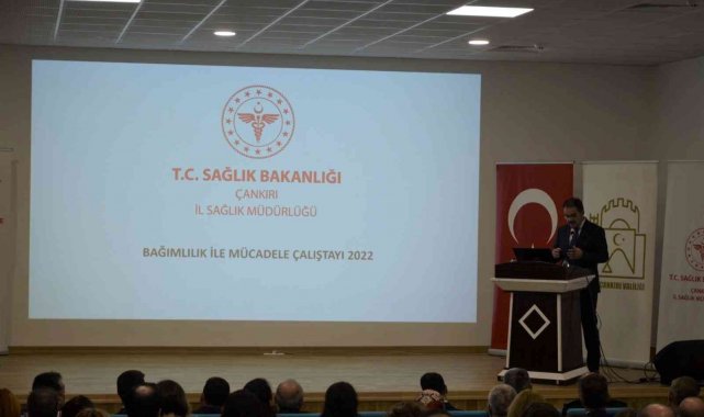 Çankırı'da Bağımlılıkla Mücadele Çalıştayı düzenlendi