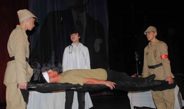 Çaycuma&#039;da Çanakkale şehitleri törenle anıldı