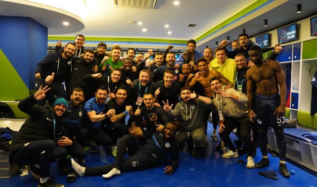 Çaykur Rizespor'dan 58 gün arayla galibiyet pozu