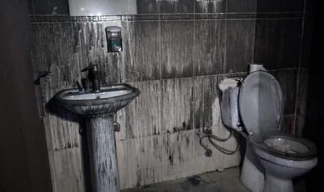 Çeşme'de öğrenci yurdunda çıkan yangın ucuz atlatıldı