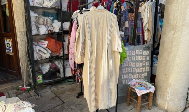 Çeyizlerden çıkan asırlık ketenleri yeniden işliyor