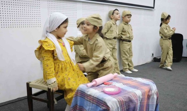 Çocuk kulübünden Çanakkale Zaferi etkinliği