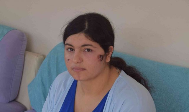 Çocuklarının gözü önünde eşini darp eden koca, eşini suçladı