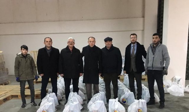 ÇTB'den 2 bin koli gıda yardımı