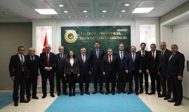 Cumhur İttifakı'ndan Çevre, Şehircilik ve İklim Değişikliği Bakanı Murat Kurum'a ziyaret